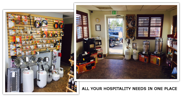 Propane for Hospitality Retail Store and Heater Showroom